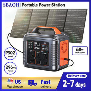 Emergency Solar Power Station (with Solar Panel)