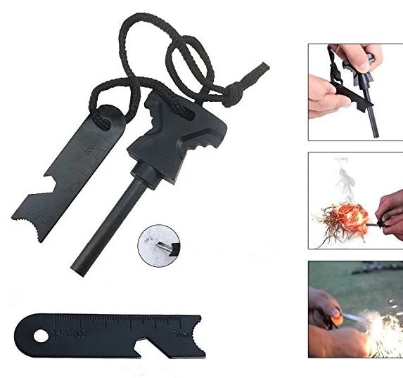 Survival Compass Flashlight First Aid Kit